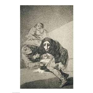  The shamefaced one   Poster by Francisco De Goya (18x24 