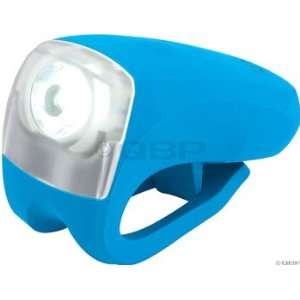  Knog Boomer 1 Watt White LED Headlight Light Blue Sports 