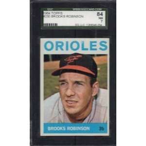  1964 Topps #230 Brooks Robinson HOF Orioles SGC 84  PSA 7 