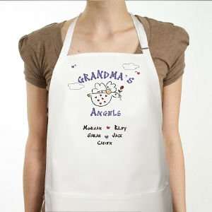  Floating on A Cloud Personalized Angels Apron