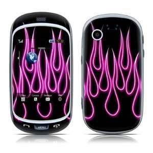  Pink Neon Flames Design Protective Skin Decal Sticker for 