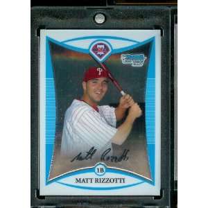  2008 Bowman Chrome Prospects # BP87 Matt Rizzotti 