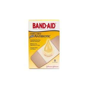 Band Aid Antibiotic Plus Xlrge Size 8