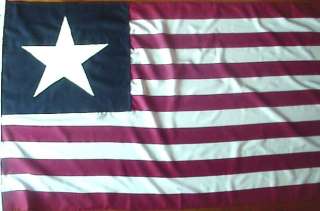 Cotton Republic of Texas Naval Jack Flag Made USA  