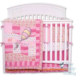Trend Lab Dr Seuss Baby Girl Kid Crib Nursery Blanket Infant Newborn 