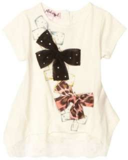  Pink Angel Baby girls Infant Bow Top Clothing