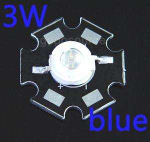 10x3W High Power blue LED 90Lm lamp Prolight Star 10pcs  