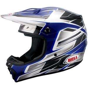  Bell MX 1 Frantic Helmet   2009   2X Large/Blue/Silver 