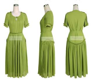   fitted high waist gathered pleats skirt maxi Cocktail Party Club dress