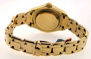 Geneve 18k Yellow Gold Diamond Masterpiece Watch  