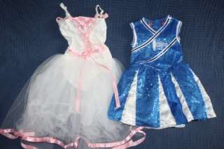 Huge Lot Girls DRESS UP CLOTHES COSTUMES  Disney Fairy Princess 