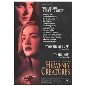 Heavenly Creatures Movie Poster, 27 x 40 (1994)