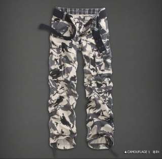 Matchic womens cargo pants trousers grey Camou S XXL  