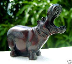 Beautiful HIPPO Figurine / Figure *Hippopotamus / Resin  
