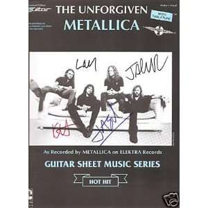  Sheet Music The Unforgiven Metallica 90 