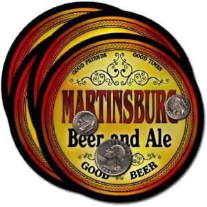  Martinsburg, WV Beer & Ale Coasters   4pk 