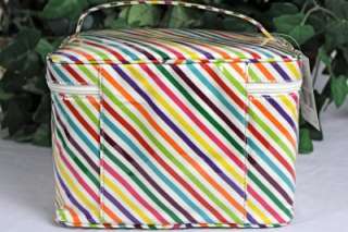   Colorfully Large Natalie COSMETIC Bag MAKE UP Beauty Case NWT  