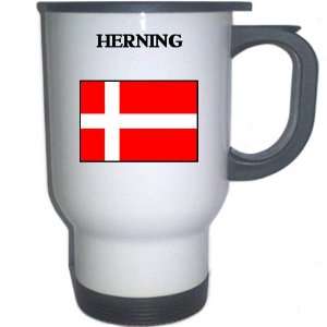  Denmark   HERNING White Stainless Steel Mug Everything 