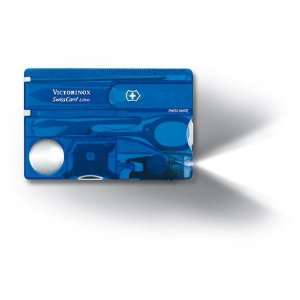  Victorinox Swiss Army SwissCard Lite Translucent Sapphire 