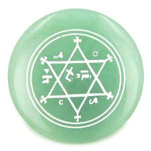 King of Solomon Circle of Pentacle Magic Hexagram Green 