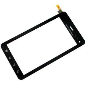  OEM Touch Screen Digitizer+Black Lens Cover+Flex Cable For Motorola 