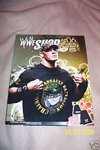 WWE SHOP Wrestling Catalog John Cena Fall 2006 RARE  