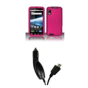 Motorola Atrix 4G (AT&T) Premium Combo Pack   Rose Pink Hard 