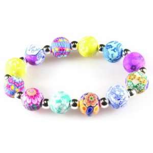  Viva Beads and Viva Bead Jewelry Bracelet Silverball 12mm 