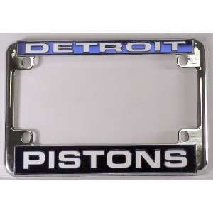   Pistons Chrome Motorcycle RV License Plate Frame