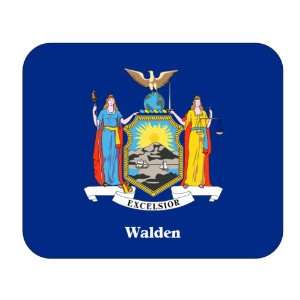  US State Flag   Walden, New York (NY) Mouse Pad 