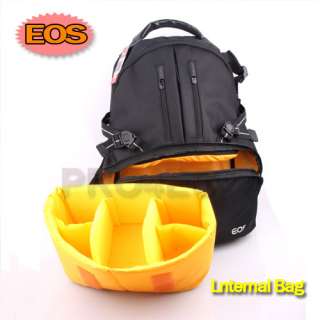 NEW Deluxe Backpack Bag Case Shockproof rain proof for Canon EOS DSLR 