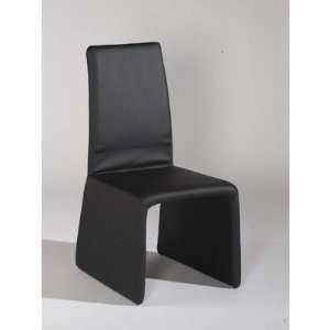  Chintaly HILARY SC BLK Hilary Side Chair in Black (Set of 