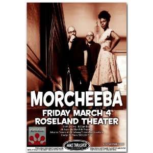  Morcheeba Poster   Concert Flyer   Blood Like Lemonade 