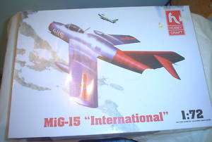 MiG 15 International Model Kit Airplane  