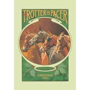  Vintage Art Trotter and Pacer, Christmas 1903   00884 9 