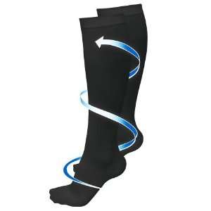  Miracle Compression Socks Black Small/Medium Health 