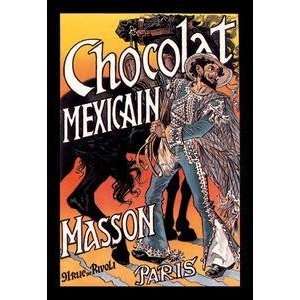  Vintage Art Masson Chocolat Mexicain   01604 3