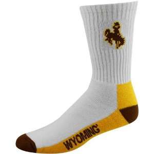  Wyoming Cowboys Youth Tr Color Team Logo Tall Socks 