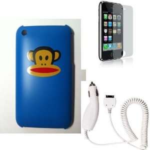 Blue Monkey Designer Snap Slim Hard Protector Case Back Cover+ Screen 