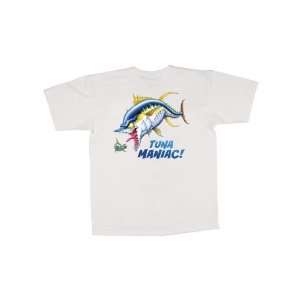  Wear Tuna Maniac T Shirt White XL