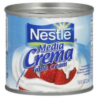 Nestle Media Crema Table Cream, 7.6 Ounce Containers (Pack of 24)