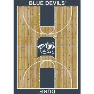 Duke Blue Devils NCAA Homecourt Area Rug by Milliken 54x78 