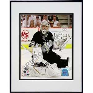 Marc Andre Fleury 2009 Stanley Cup / Game 4 (#21) Double Matted 8 x 