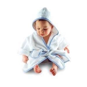  A Luxury Robe with Blue Trim   by gotobaby Everything 