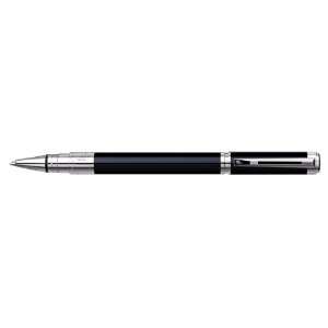  Waterman Perspective Black w/ Chrome Rollerball Pen 
