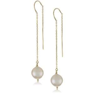  Mizuki 14k White Seed Pearl Earrings On Chain Jewelry