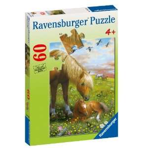  Ravensburger Hush Little Horsie   60 Pieces Puzzle Toys & Games