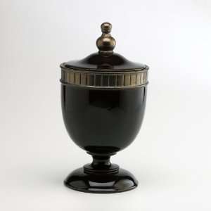  Large Nicola Urn in Brown and Gunmetal