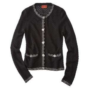  Missoni for Target Sweater Cardigan Jacket Famiglia Black 