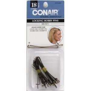  Conair Locking Bobby Pin, 18 Count (6 Pack) Health 